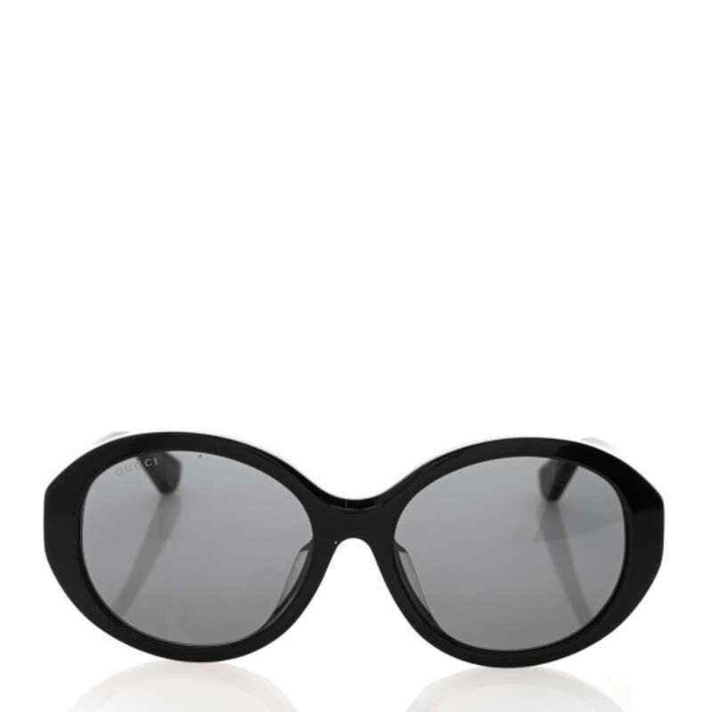 GUCCI ROUND WEB SUNGLASSES GG0279SA BLACK - Picture 2 of 6